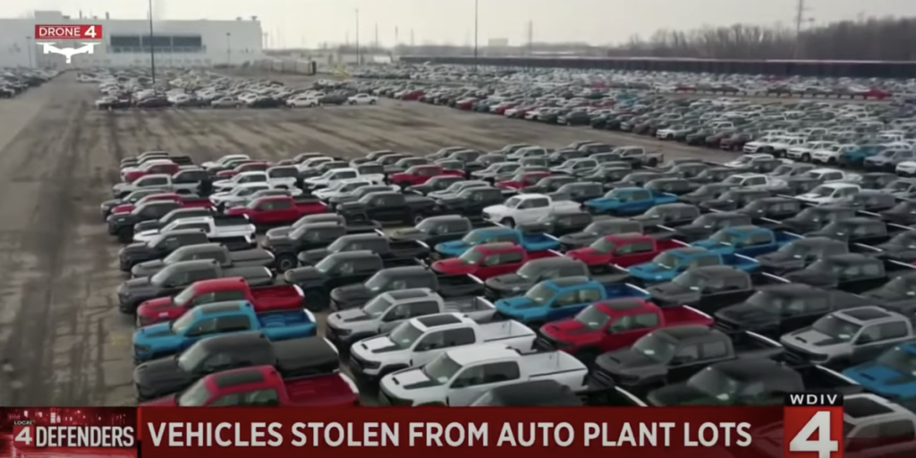 Ang Detroit Car Thieves ay Target ng Sariling Stock ng Mga Automaker
