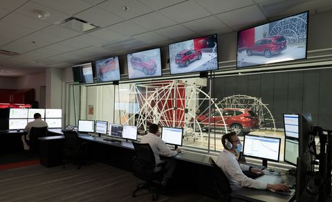 Honda CR-V Hybrid sa wind tunnel honda crv hybrid sa wind tunnel