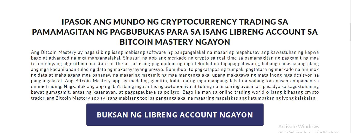 Bitcoin Mastery 