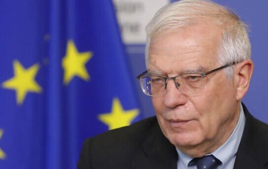 Ang pinuno ng patakarang panlabas ng European Union na si Josep Borrell.  Larawan AFP/file