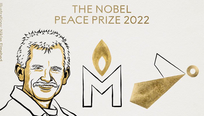 Iginawad ang Nobel Peace Prize sa mga nangangampanya ng karapatang pantao sa Belarus, Russia, Ukraine