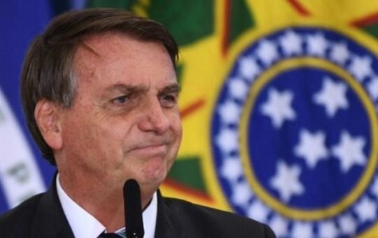 Pangulo ng Brazil na si Jair Bolsonaro.— AFP