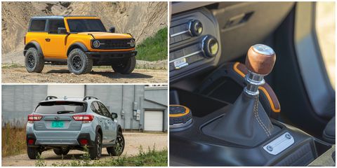 Mga manu-manong SUV manu-manong SUV