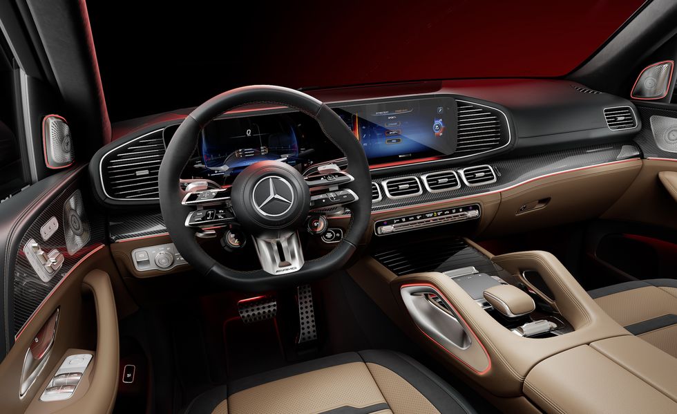 2024 Mercedes-AMG GLS63 interior 2024 mercedes amg gls63 interior