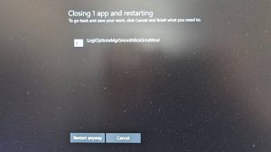 Naghihintay ang Windows na mag-restart ang iyong input