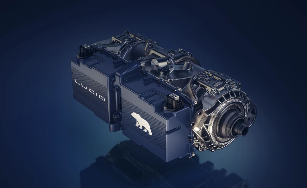 Lucid Air Sapphire motor lucid air sapphire motor